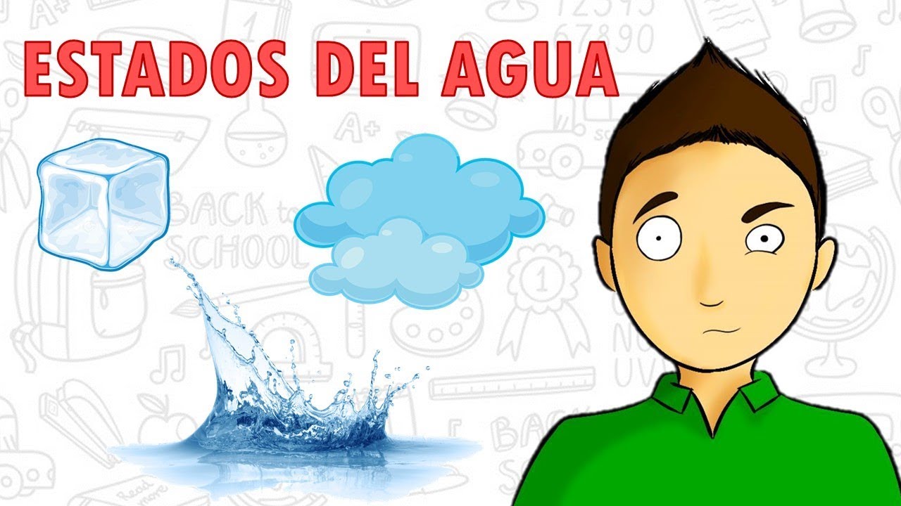 cual es el estado fisico del agua en las nubes