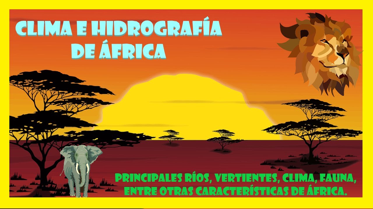 cuál es la hidrografía de áfrica