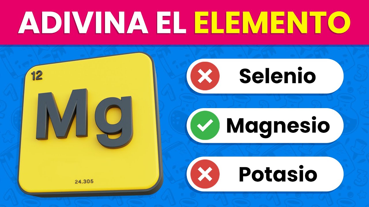 cuentos con nombres de elementos de la tabla periodica
