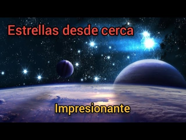 de que tamaño son las estrellas del cielo