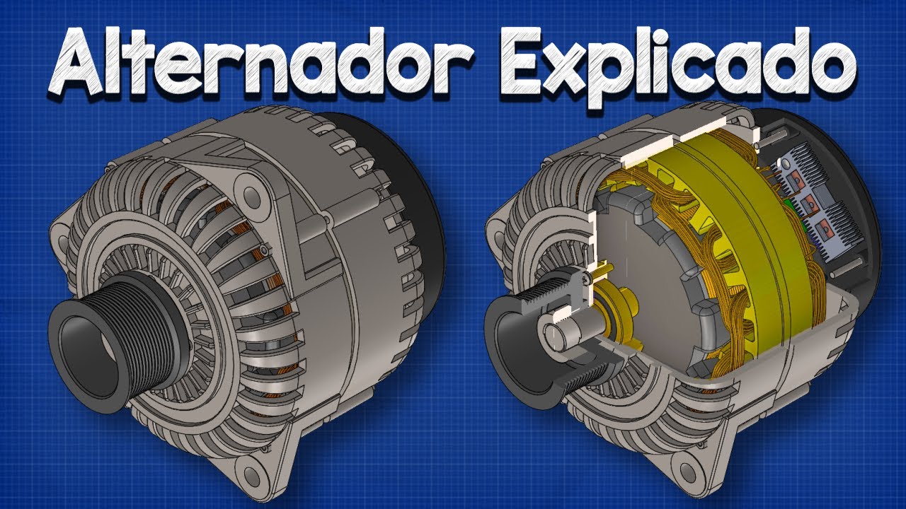 diferencia entre motor electrico y alternador