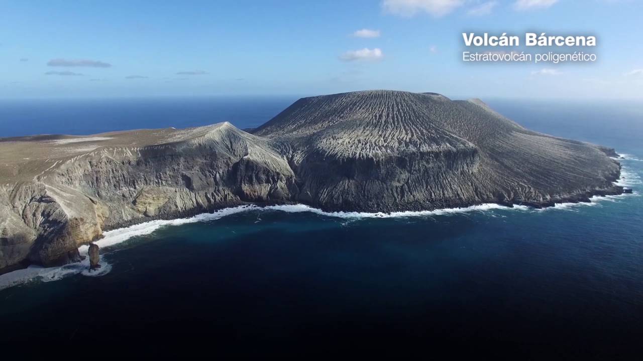 donde se localiza el volcan barcena