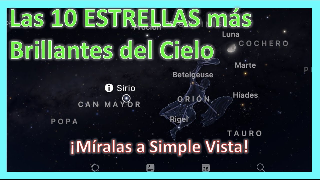 dos estrellas brillantes en el cielo