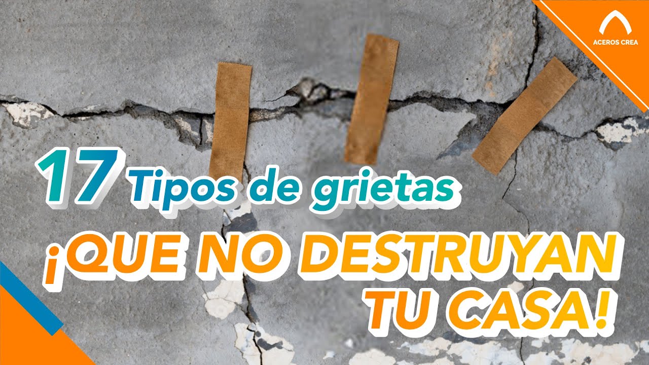 grieta dentro de la casa por donde cae agua