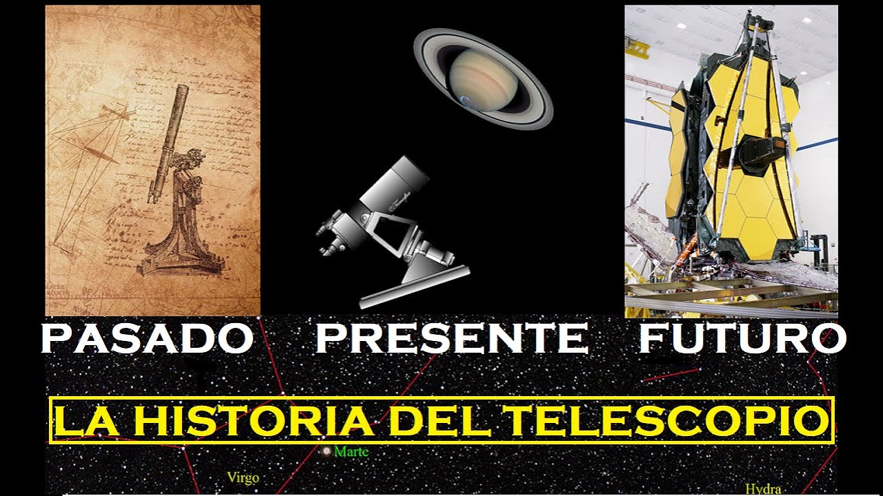 la historia de los telescopios