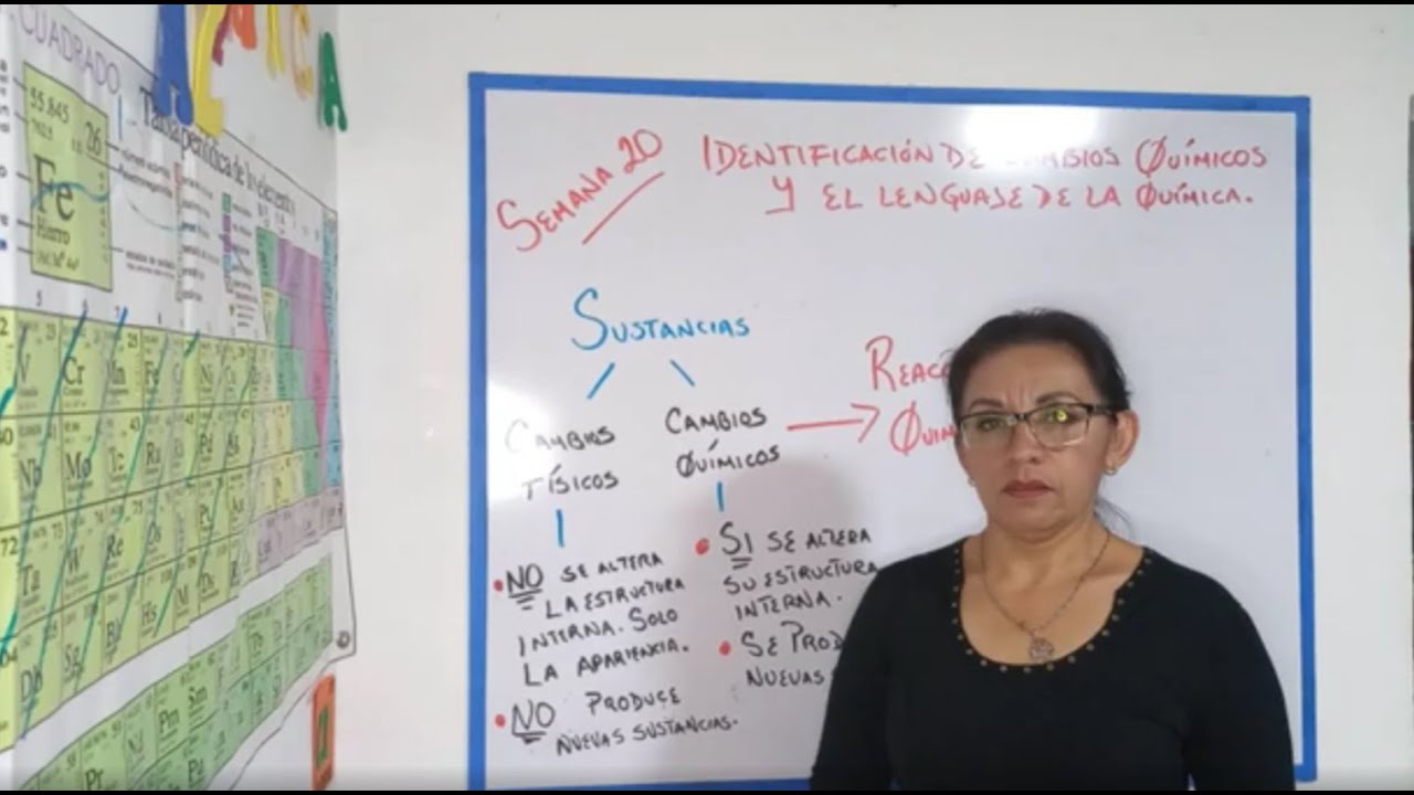 las manifestaciones de las reacciones quimicas