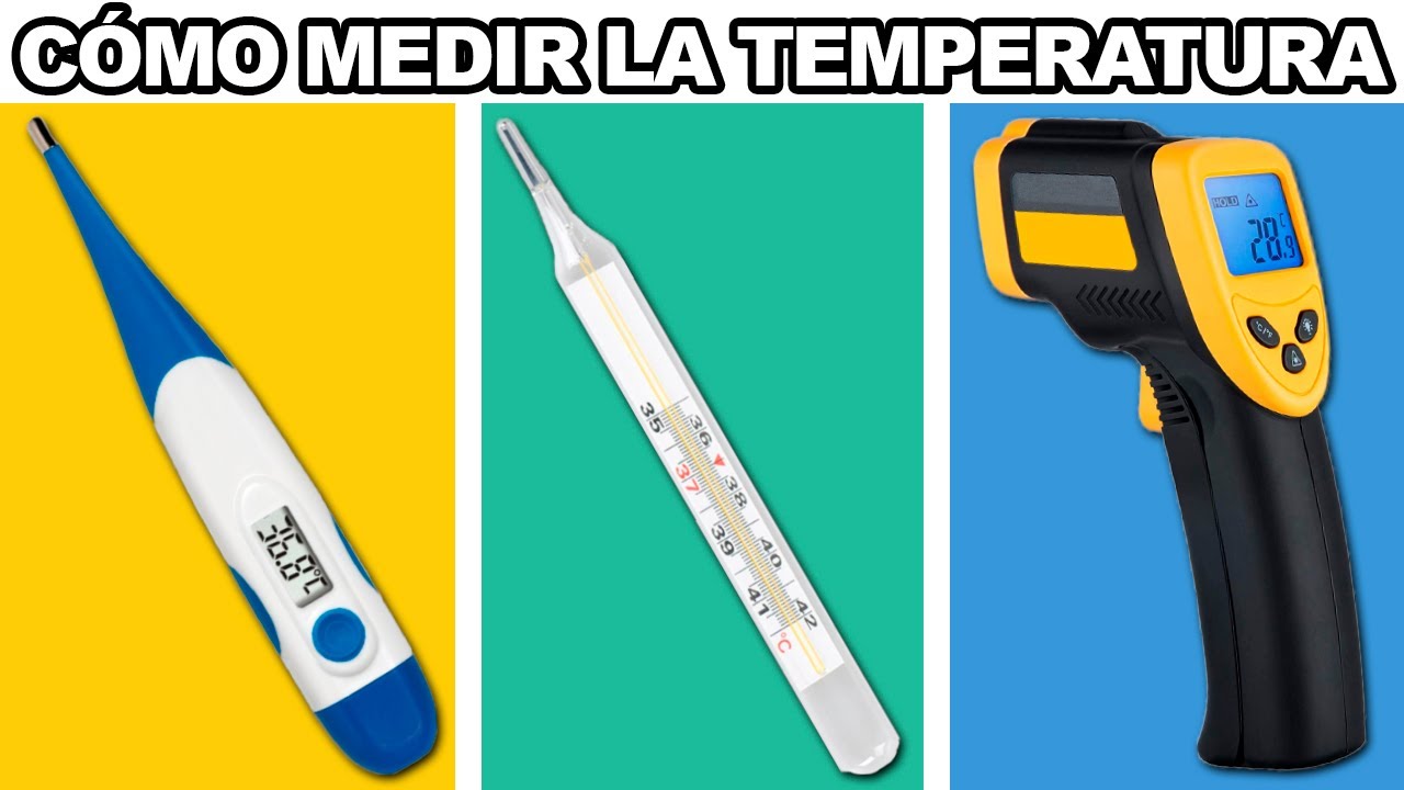 nombres de los tipos de termometros