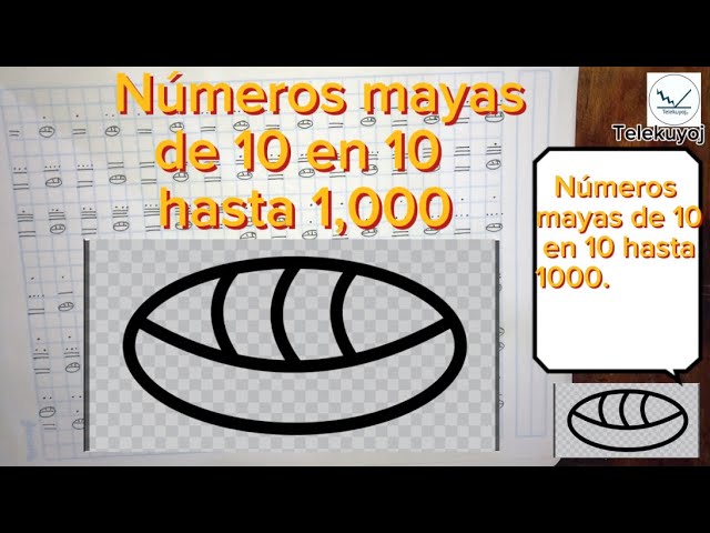 numeros mayas de 10 en 10 hasta 500