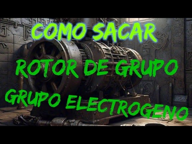 rodamientos de un generador electrico