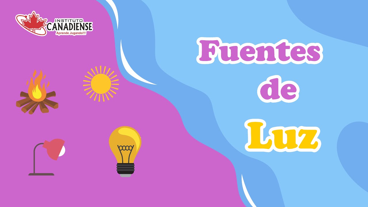 tipos de fuentes de luz y calor