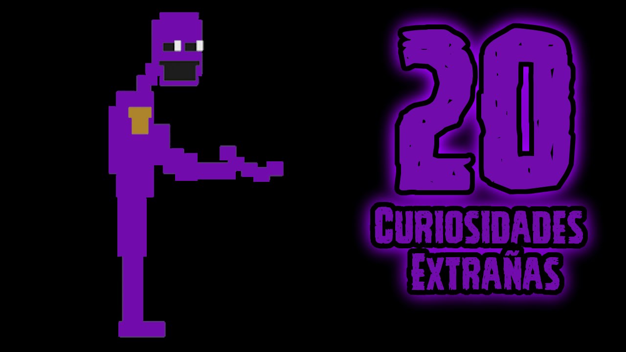 20 curiosidades del hombre morado