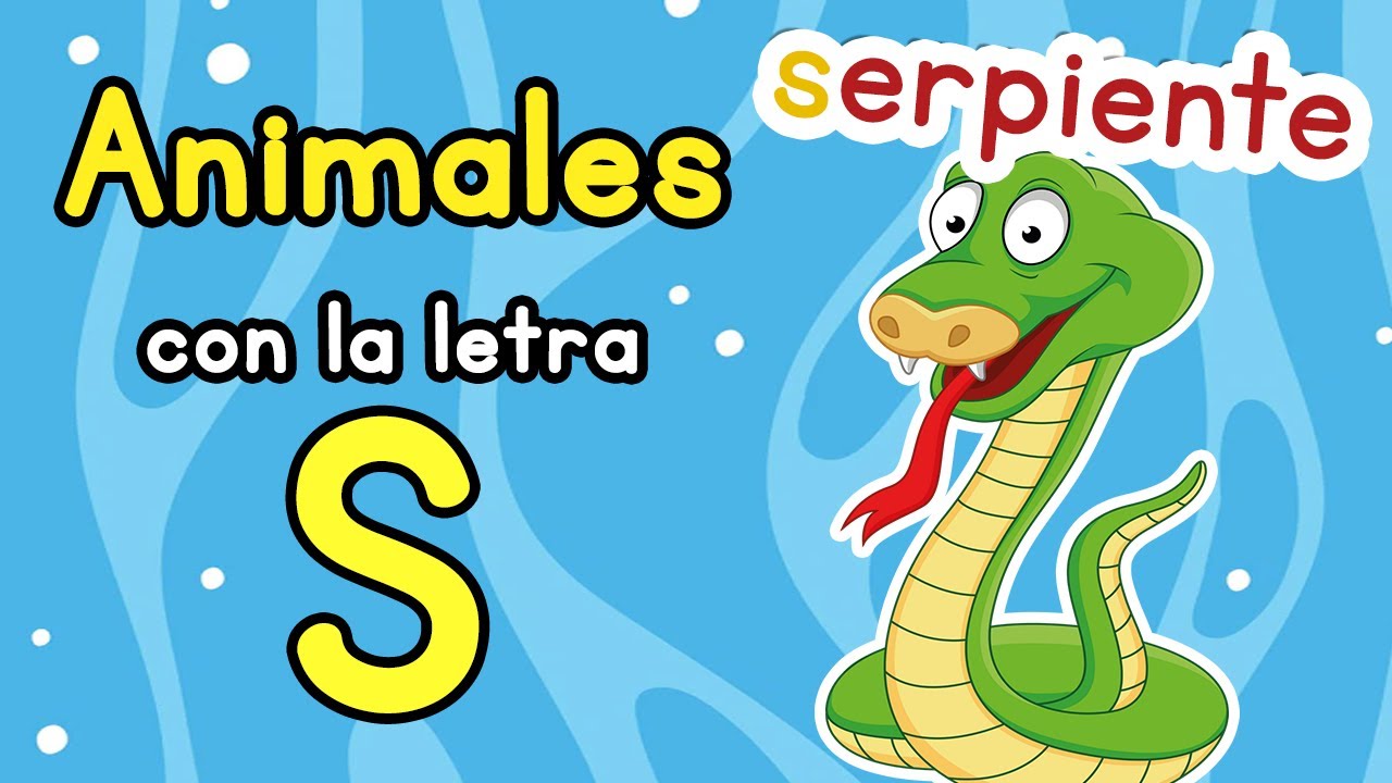 animales con la letra s