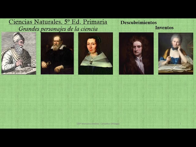 biografia de un personaje de la ciencia