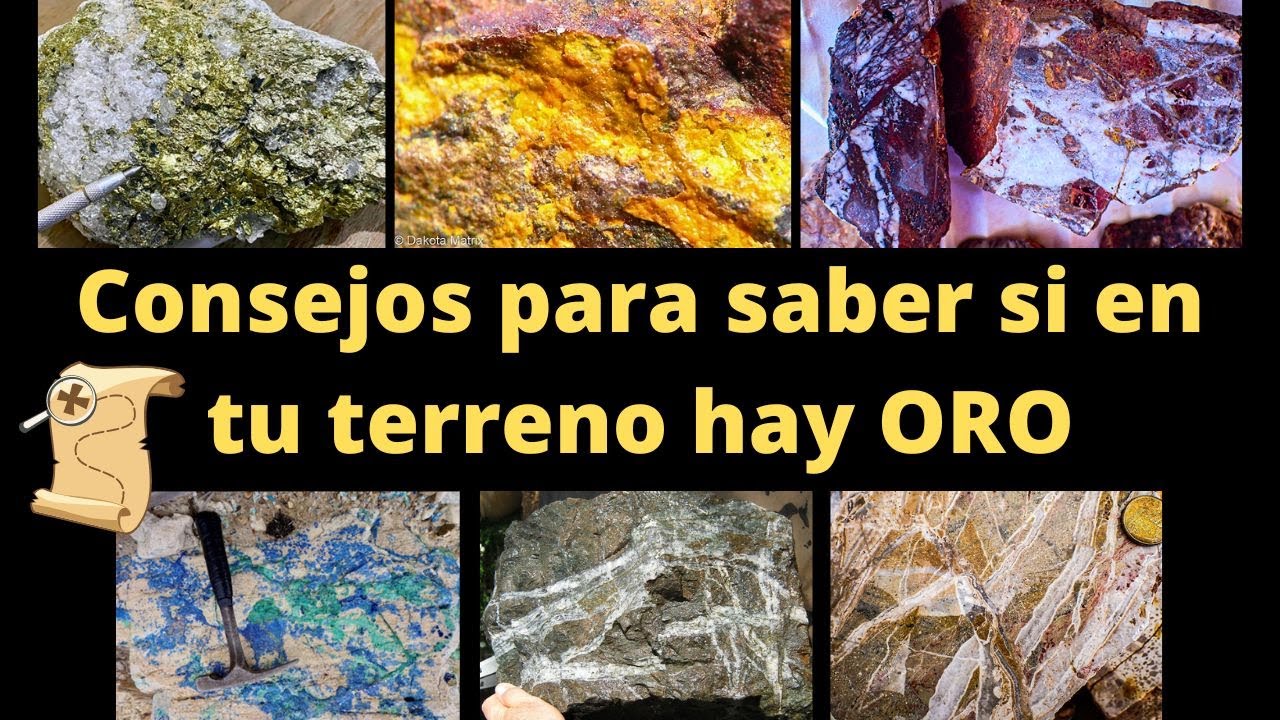 características de la tierra donde hay oro