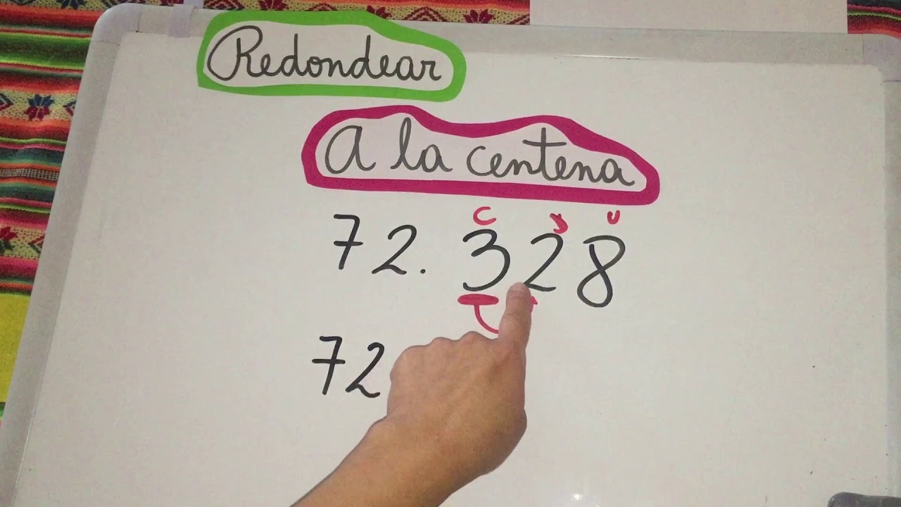 como se redondea el 5