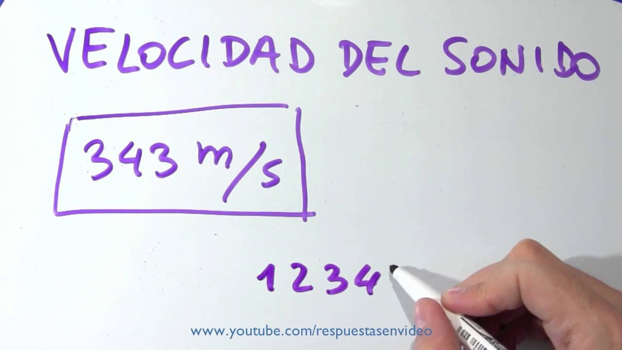 cual es la velocidad del sonido en km h