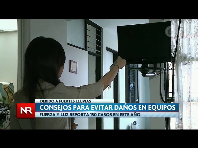 daños electricos por caida de rayo