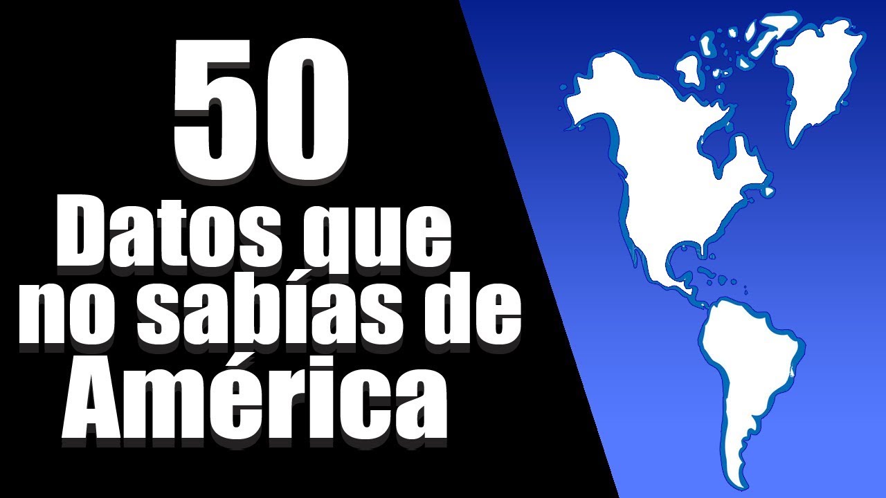 datos interesantes del continente americano