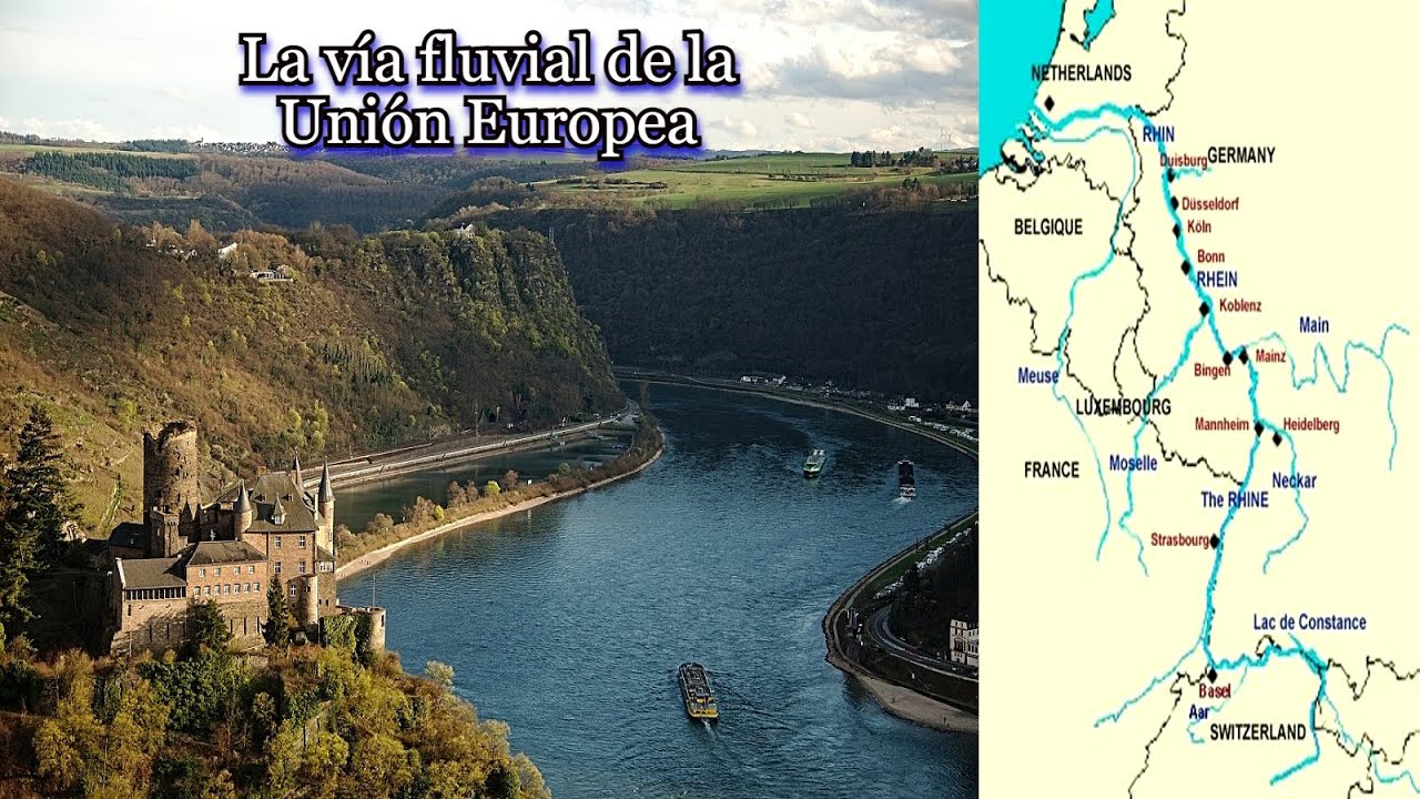 donde esta el rio rhin