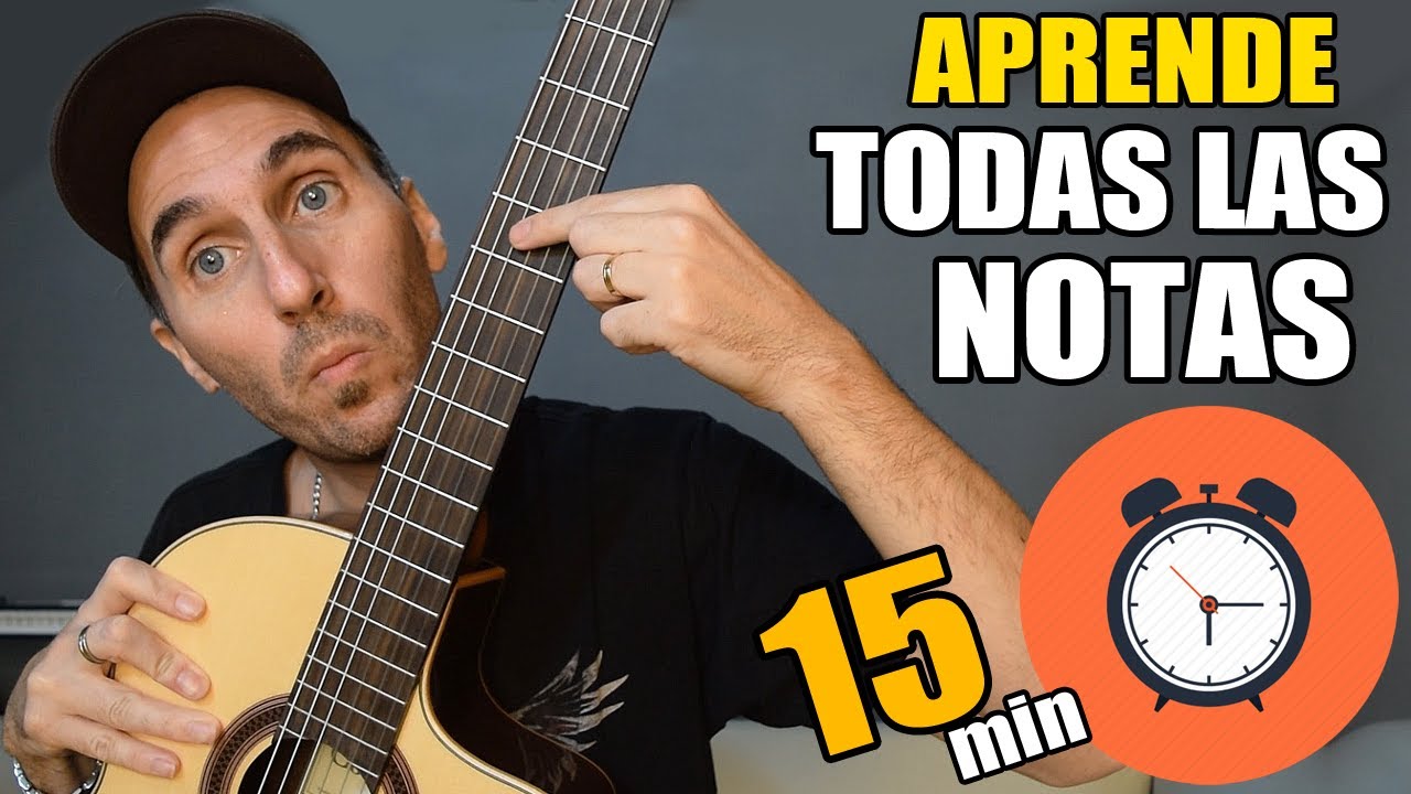 las 7 notas de la guitarra