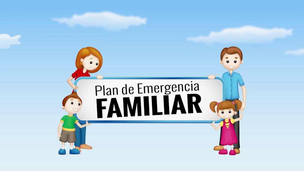 plan de contingencia familiar en caso de sismo