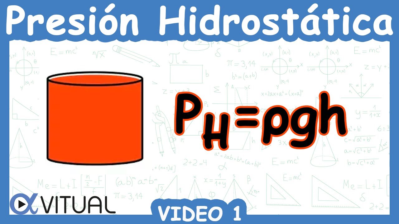 que es la presion hidrostatica y su formula