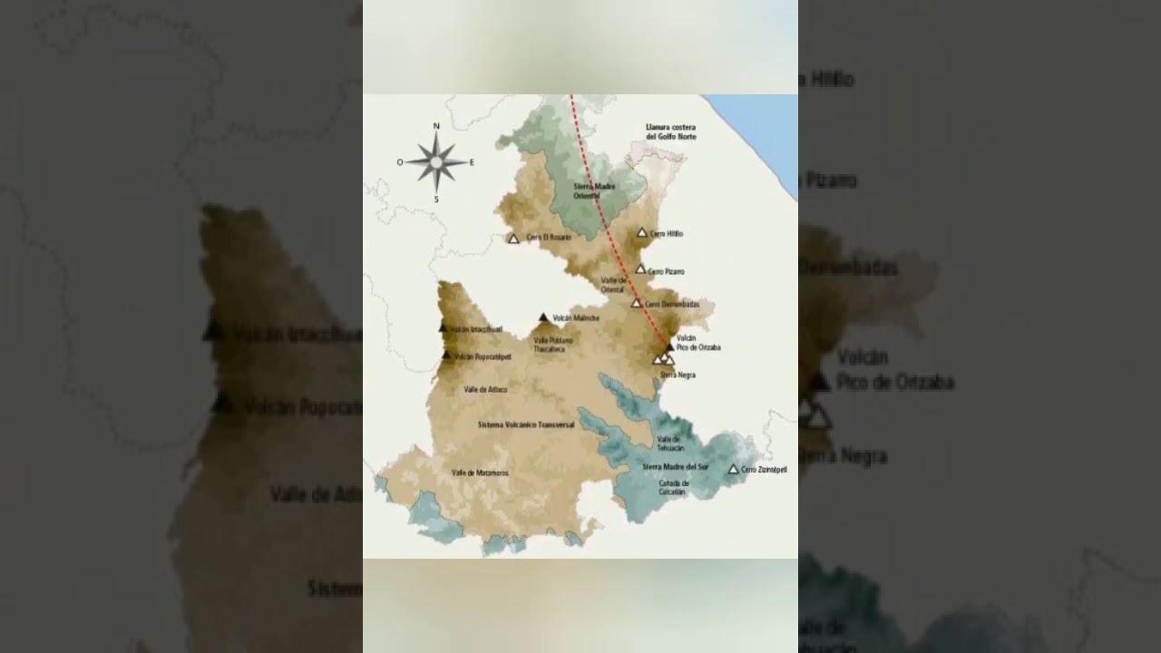 que montañas hay en puebla
