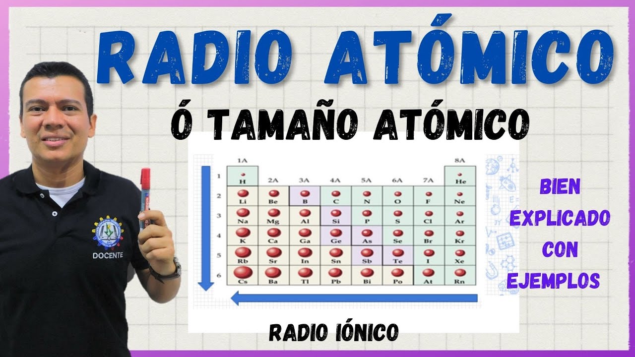 radio en la tabla periodica