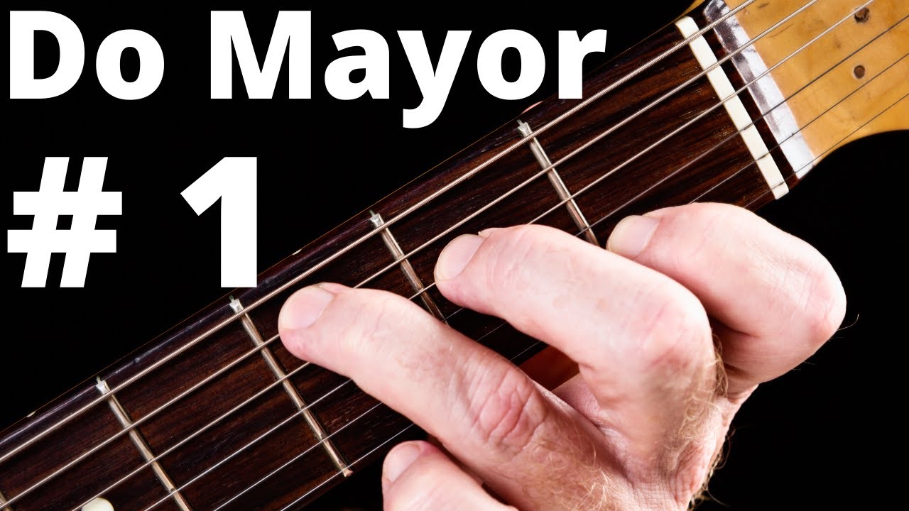 acordes de do en guitarra