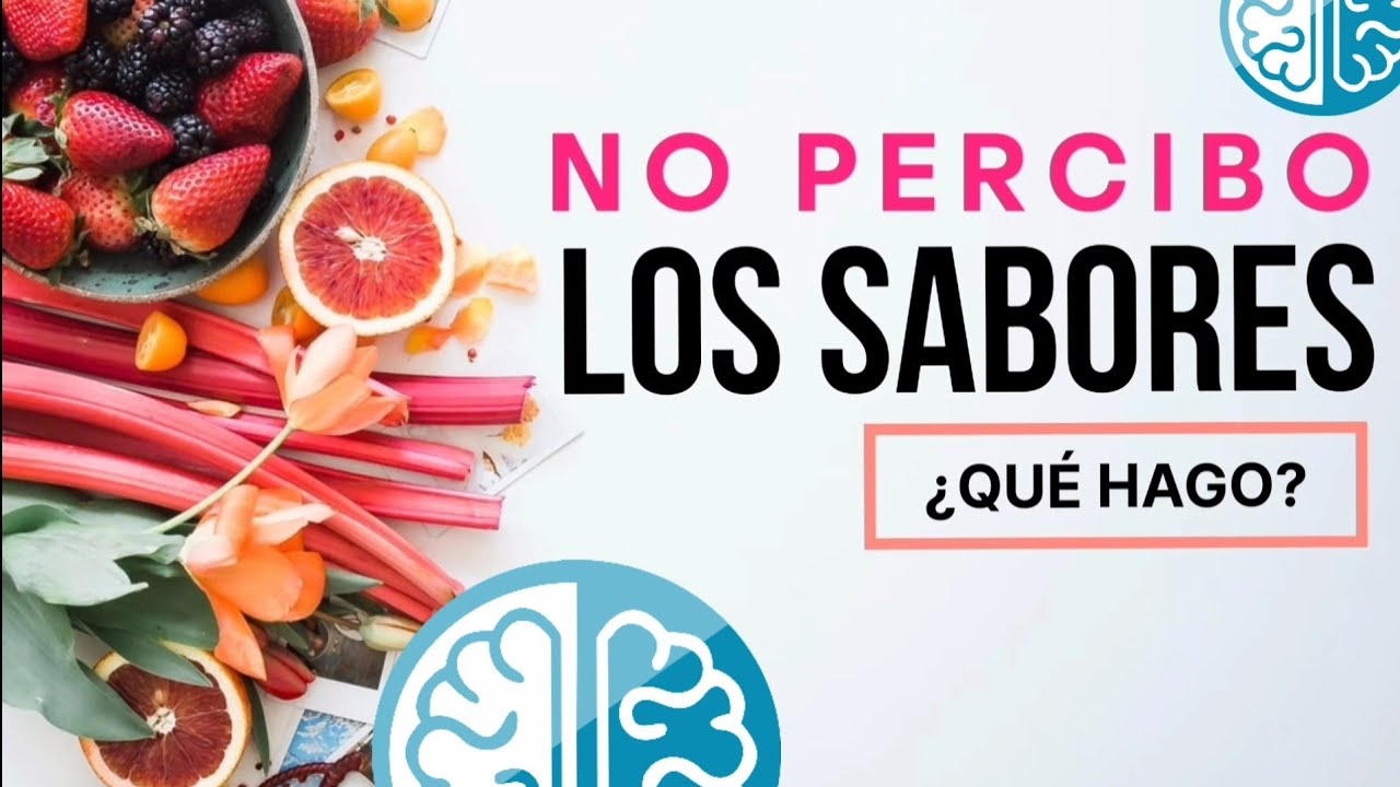 como sentir sabor a la comida resfriado