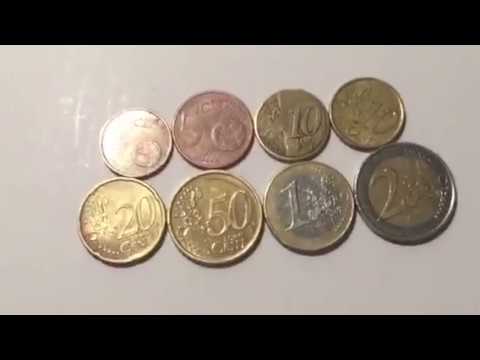 de que estan hechas las monedas de euro
