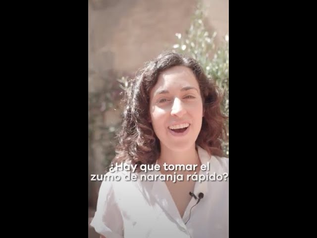 tomar zumo de naranja por la noche