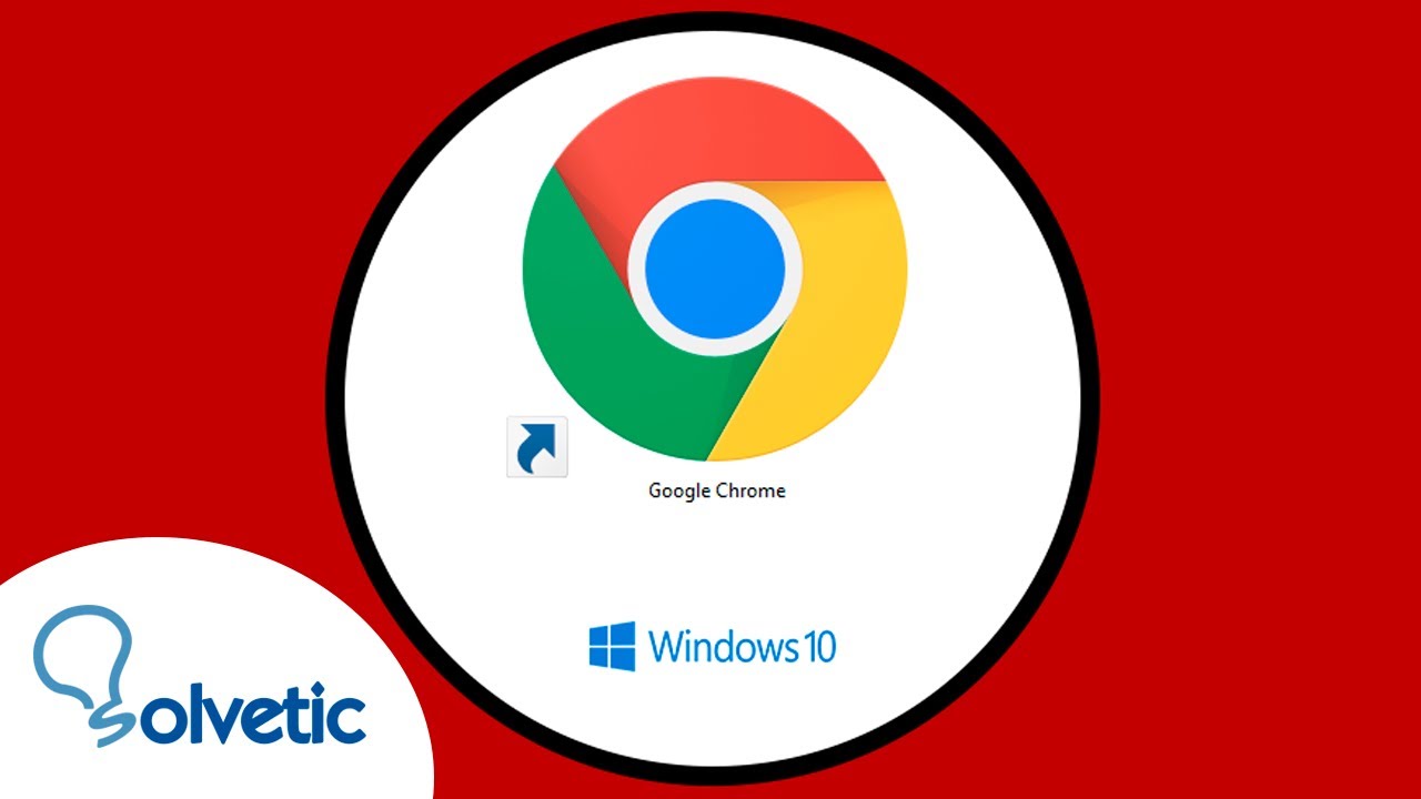 como crear un acceso directo de chrome en el escritorio