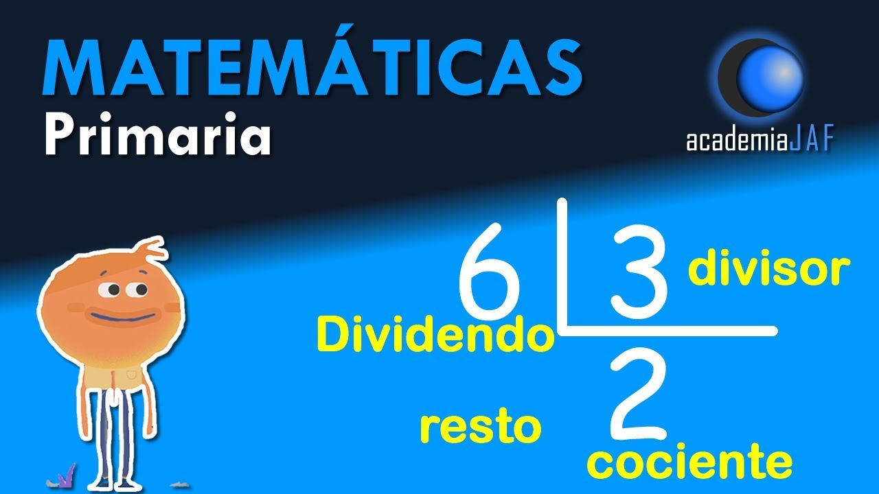 como se llaman las partes de la division