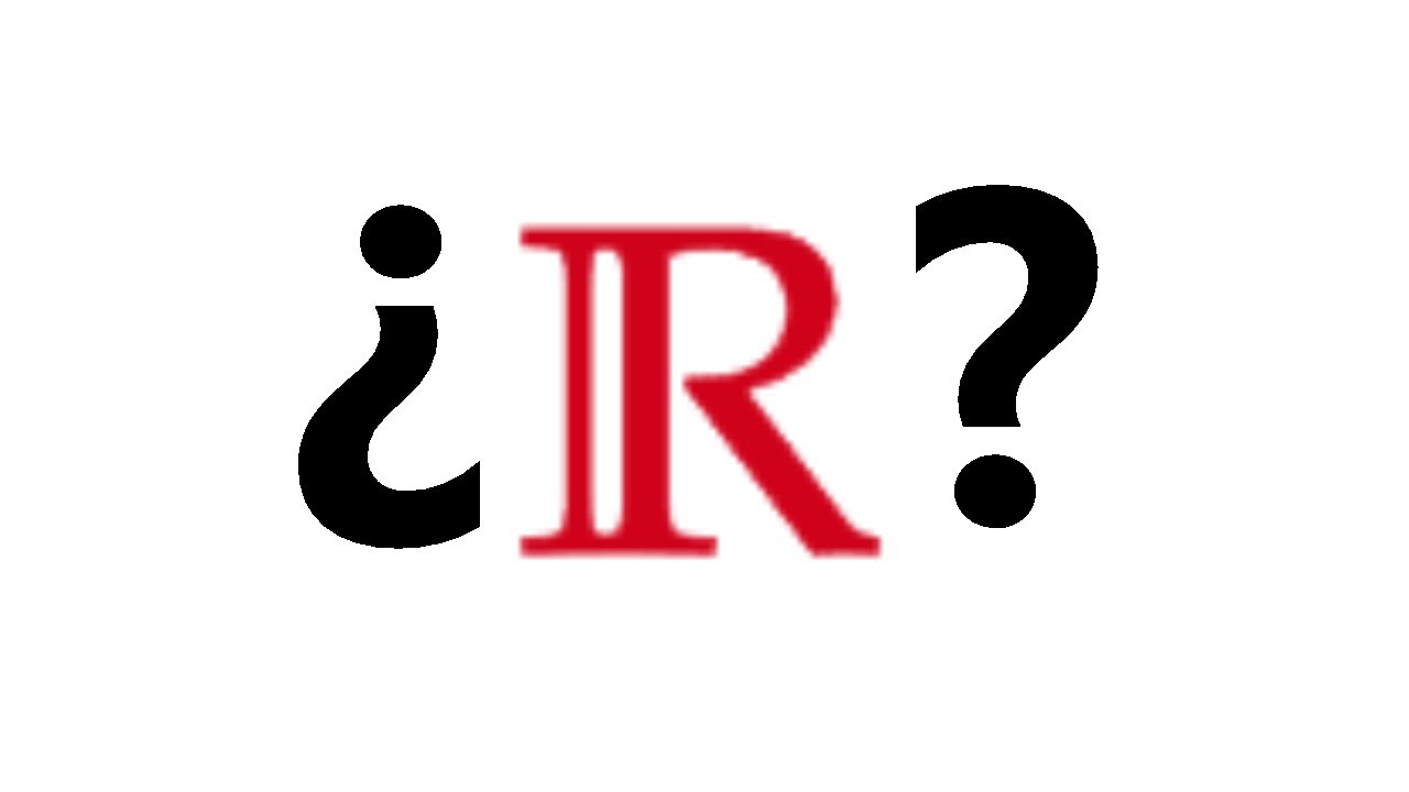 q significa r en matematicas