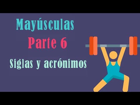 abreviaturas con mayuscula o minuscula