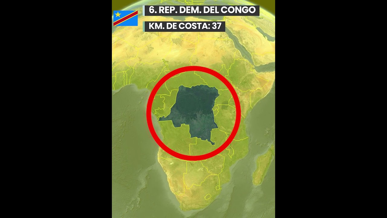 costa mas larga del mundo