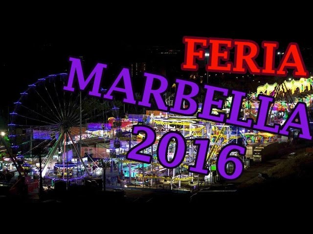 cuándo empieza la feria de marbella