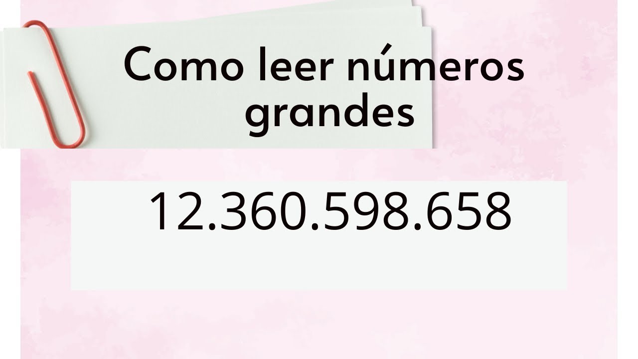 escribe en letras los siguientes numeros