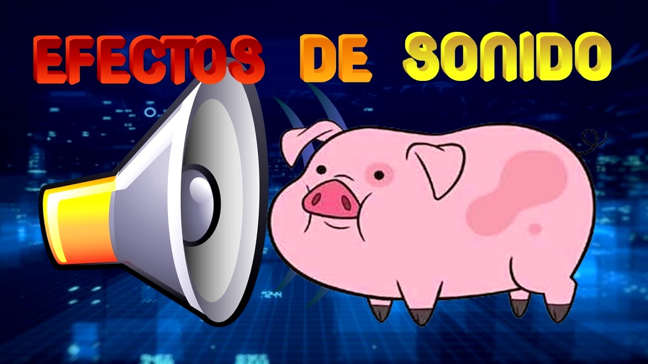 nombre del sonido del cerdo