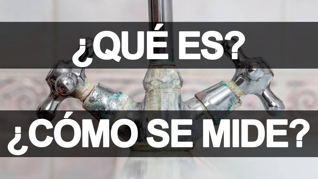 para que sirve la dureza del agua