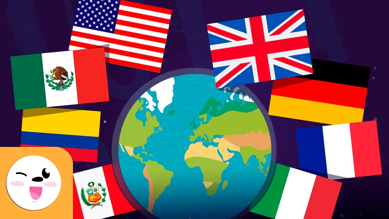 banderas del mundo roja y blanca