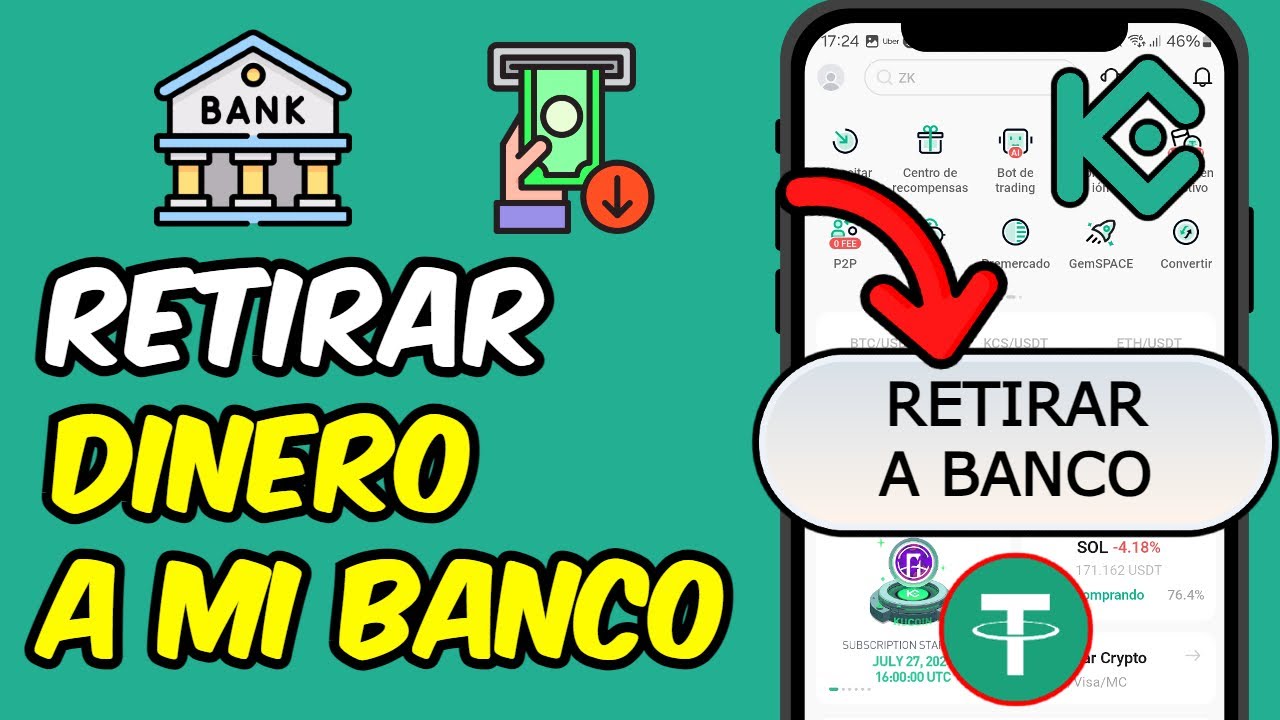 como retirar dinero de kucoin