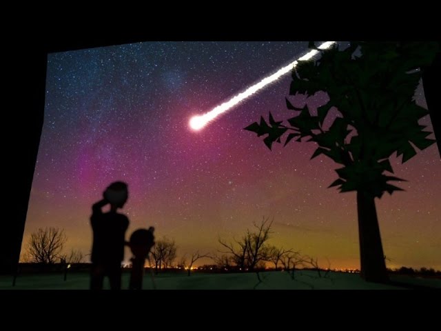 cuando se ven las estrellas fugaces