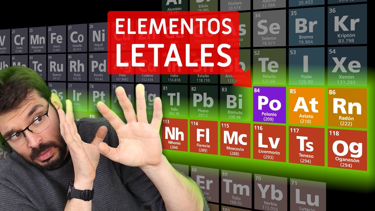 elementos radiactivos de la tabla periodica