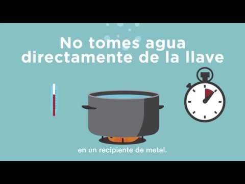 hervir agua del grifo para beber