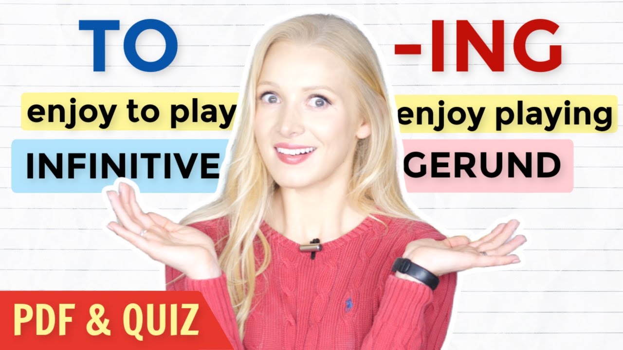 i like to or ing