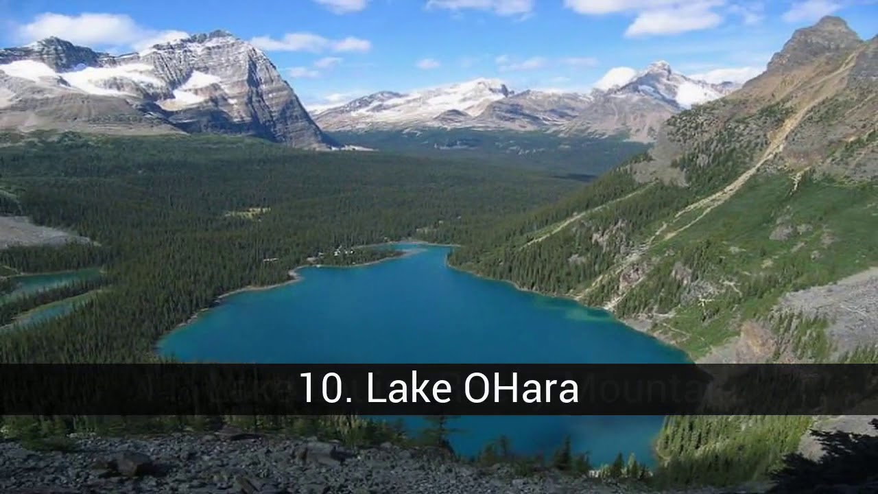 lagos mas importantes de canada
