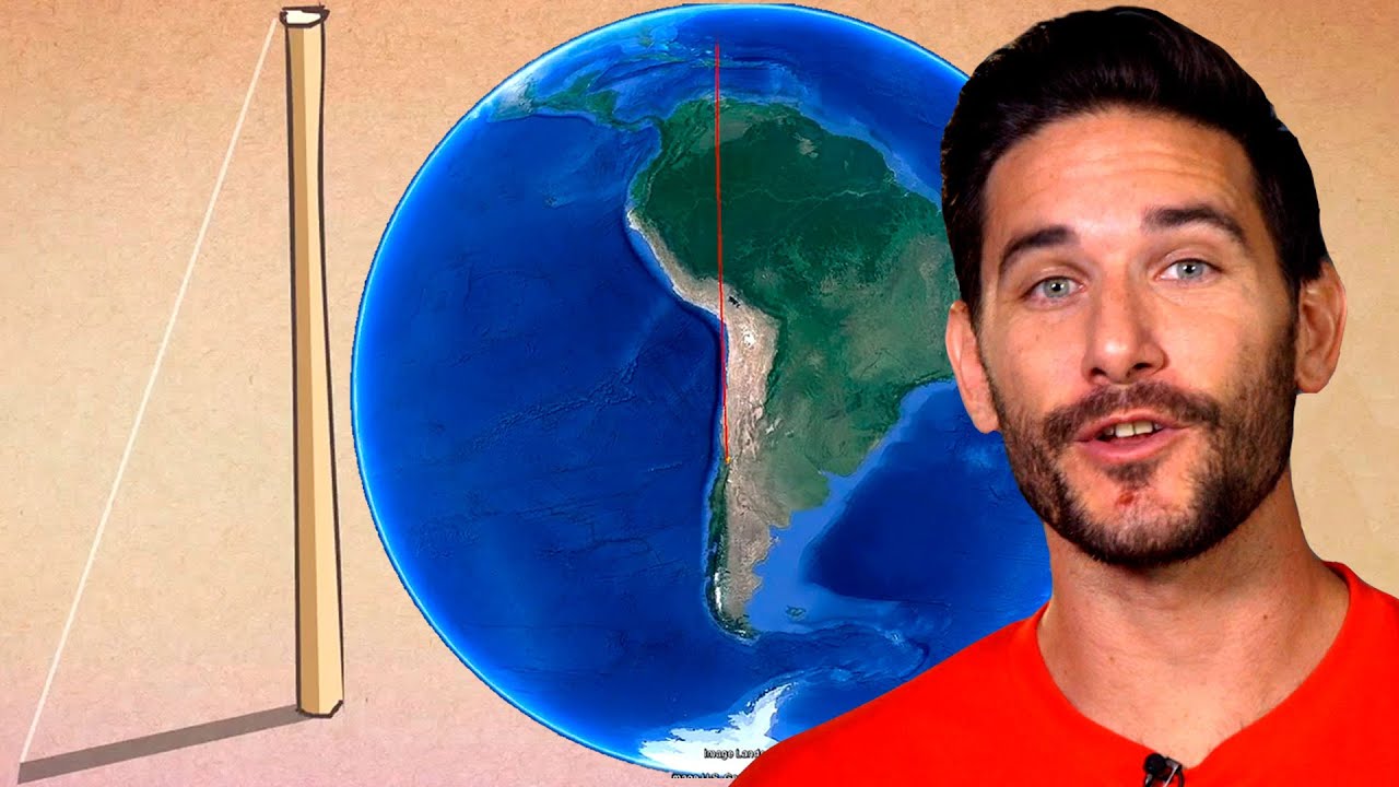 medir el radio de la tierra con un palo