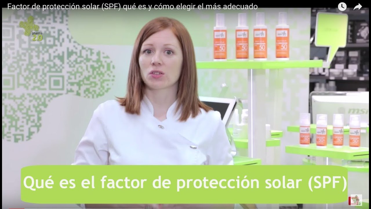 que significa spf en las cremas